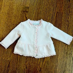 Quilted Janie and Jack pink spring jacket. New with tags